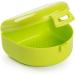 Breathable Storage Box for Braces & Dentures - Portable & Durable - Easy to Clean Tooth Holder - 75x60x35 mm - Green/Lime - Buy Online on GoSupps.com