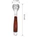ZIZZON Foot Care Pedicure Callus Shaver with 70 Blades - Wood Handle Skin Remover - Buy Online on GoSupps.com