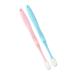 Beaupretty 2 pieces nano ultra -fine toothbrush tooth cleaning tool toothbrush for daily use gum care toothbrush ultra toothbrush toothbrush with long
