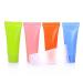 24 Pack 5ml Empty Refillable Plastic Tubes for Shampoo Shower Gel Body Lotion - Random Colors - Buy Online on GoSupps.com