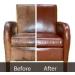 Urad Leather Care & Conditioner Cream from Italy + 5x Euroclean Emergency Spot Cleaning Wipes (Black) - Buy Online on GoSupps.com