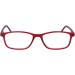 Super Flat Reading Glasses MR51 - High-Quality Plastic Spring Hinge Red +1.00 dpt - International Shipping Available - Buy Online on GoSupps.com