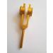 Yantra 528 Hz Gold Weighted Tuning Fork - Buy Online on GoSupps.com
