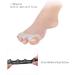 Deaver Toe Smooths - Gel Toe Spreader & Midfoot Cushion for Hallux Valgus Relief | 5 Pairs - Pain Relief for Overlapping Toes - Buy Online on GoSupps.com