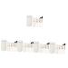 MAGICLULU 5 Sets Makeup Brush Set Practical Makeup Cosmetic Brush Make up Brushes Loose Powder Makeup Brush Mini Makeup Thick Aluminum Tube Travel With White Blush Brush