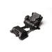 Bisu FMA Airsoft Paintball L4G24 Black Plastic Helmet NVG Mount for PVS15 PVS18 GPNVG18 Night Vision Goggles