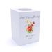 Personalised Mum Remembrance Memorial Tea Light Butterflies & Flowers
