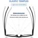 Buy Blue Light Blocking Round Reading Glasses for Women - Leopard Spring Hinges 1.75x - Computer Eye Protection - Buy Online on GoSupps.com