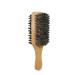 LCKJLJ men's hair brush natural wood cleaning brush for male bar hair brush double-sided antistatic hairdresser hairstyling comb shaving tools (size M: medium