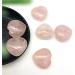 Natural Crystal Rough 1PC Natural Pink Rose Quartz Heart Shaped Crystal Polished Stones Decor Gift Natural Stones and Minerals - Buy Online on GoSupps.com