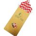 Bright Red and White Stripes Drinking Paper Straws 7.75 Inch Red Stripes(100 Pieces) Red white - Buy Online on GoSupps.com