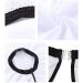 Nylon Waterproof Barber Styling Cape - Professional Salon Cape for Men - 57 x 64 inches White - Buy Online on GoSupps.com