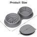 Foldable Travel Dog Bowls | Portable Silicone Food & Water Bowls for Dogs & Cats - Ideal for Medium to Large Pets - Buy Online on GoSupps.com