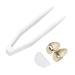 Yuyte gold teeth silver teeth braces hip hop style grill for men women removable hip-hop grills for your teeth use environmentally friendly brass coating healthy and (gold)