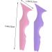 PLAFOPE 6 Pcs Silicone Beauty Ruler Eye Liner Pencils Tool Lash Tape Mascara Drawing Make up Toothpaste 15X4.15CMx3pcs Assorted Colorx3pcs - Buy Online on GoSupps.com