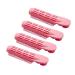 KDDOM 4 Pcs Pink Volumizing Hair Root Clip Natural Fluffy Hair Clip DIY Fluffy Curler Clamps Magic Salon Wave Hair Root Clip
