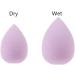 6Pcs Purple Mini Makeup Sponge Small Beauty Sponge Blender Set for Foundation Powder Concealer Highlight and Eye Shadow Fashion Processing - Buy Online on GoSupps.com