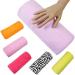 Soft Zebra Stripe/Rose Hand Rest Cushion Pillow Nail Pillow Cushion Nail Art Design Equipment Manicure Half Column Sponge Tools - (Color: Zebra) - Buy Online on GoSupps.com