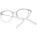 ALWAYSUV Retro Vintage Round Metal Glasses for Women & Men - Clear Lens Fashion Eyewear - Buy Online on GoSupps.com