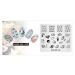 Nail Stamp Plate - Japanese Sushi & Shrimp Design Templates for DIY Nail Art | G00028-030 - Buy Online on GoSupps.com