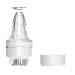 FlcIVSH CHETCLICATION PLIGATOR MASSAGER scalp treatment root ridge applicator bottle for the growth of essential oils Applicator-B Transparent White