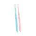 Plafope 2 pieces nano ultra -fine soft toothbrush tooth cleaning tool ultra toothbrush gum care toothbrush toothbrush with long handle