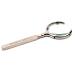 Simple Classic Magnifying Glass 6&Times Zoom Metal Handle Exquisite Design for Read Old Man Child Creative Gift Lofty Ambition