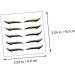 CRILSTYLEO 6pcs Eyeliner Double Eyelid Eye Line Strip Sticker Double Sided Eyelid Tape Stickers Plastic - Buy Online on GoSupps.com