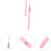 minkissy Pedicure Tools Nail Art Drawing Pen Pinceles Para Acrilico U as Para U as Acrilicas Manicure Tools Professional Nail Liner Brush Nail Liner Pen Nail Tech Must Haves Paint Pen 17.9x1cm Pink 2 - Buy Online on GoSupps.com