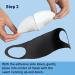 Flents Protechs Disposable Mask Liners - Non-Woven Extra Protection 50 Pack - White - Buy Online on GoSupps.com