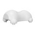 Topyond neck pillow neck stretcher to relieve neck pain spinal massage ergonomic design neck and shoulder relaxation (white)