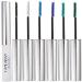 Allbestaye Colorful Mascara Waterproof Fine Brush Green Black White Eyelashes Long-lasting (6 color set)