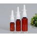 12-Pack Amber Nasal Spray Bottles - Unpowered Pump Atomizers for Cosmetics Perfume Essential Oils & Medical Use - Buy Online on GoSupps.com