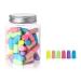 Swimmer Ear Plugs Silicone Ear Plugs Ear Protector Ear Plugs Disposable Soft Foam Earplugs Snore-Proof Noise Proof Earplug Sleep No Cords (Color : D-60pc) (Color : D 60pc)