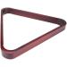 Felson Mahogany Stain Triangle & Diamond Billiard Ball Racks - Premium Supplies - Buy Online on GoSupps.com