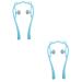 Massage device for deep fabric neck muscle neck massage neck massage hand massage tab hand tools roll stick neck and shoulders 2 pieces