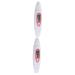 Baluue 2pcs 3 1 Facial Moisture Oil Tester Skin Detector Facial Moisture Meter Skin Analyzer Sensor White 13.5X2 CMx2pcs Pink+whitex2pcs