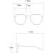 Buy Kids Blue Light Filter Glasses - Prescription-Free Gaming & Computer Glasses - Z1103Z_1 Green Oval Style - Buy Online on GoSupps.com