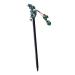 DOITOOL 1pc Classic Vintage Hairpin Hair Sticks for Long Hair Fork Pen Hair Bun Stick Flower Pin Wooden Hair Stick Tassel Chinese Hair Sticks Retro Miss Hair up Jade Beads Hanfu