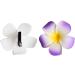 Snner Hawaii Flower Hair Clip Set - 12 Pcs Hula Party Accessories | Fancy Dress Costume Hairpins - Buy Online on GoSupps.com