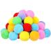 Very Large Assorted Pom Poms for DIY Creative Crafts Decorations Assorted Colors (50Pack 2.5 Inch)