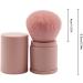 kawehiop Makeup Brush Blusher Loose Powder Foundation Cosmetics Brushes Portable Artificial Fiber Replacement Make Up Tool Dark Pink - Buy Online on GoSupps.com