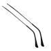 Munani glasses arm leg glasses substitute arm of glasses glasses spectacle replacement accessories 1 pair of black vintage metal glass replacement brackets glasses frame brackets