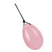 HEALLILY Yoni Eggs for Women Kegel Training Nephrite Jade Egg Drilled Quartz for Yoni Pelvic Floor Muscles Massage Exercise Pink 40X25mm