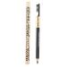 FOMIYES 2pcs Eye Shadow Pencil White Pencils Smudgeproof Eyebrown Eyeliner Pencil Sharpener Girl 1 count (Pack of 1) Black