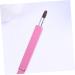Lip Gloss Brush Concealer Makeup Brush Flexible Lipstick Brush Mini Lip Portable Lipstick Brush Eyebrow Brush Dual Ended Makeup Brush With Cover Travel Beauty Tools medium Pink - Buy Online on GoSupps.com