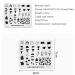 Kads Nail Art Stamp Template - Cute Ice Cream Design Plate for DIY Manicure | Stamping Tools for Nail Art - Buy Online on GoSupps.com