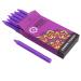 Purple Candles (Pack of 12) Crown Chakra Manifest Wisdom - 90 Minutes Burn Time. Meditation & Spiritual Enhancer Grounding Energy Magic Gift Set