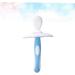 Hapinary Baby Toothbrush - Soft Silicone Training Toothbrush for Toddlers | Children's Oral Care | Milk Teeth Hand Toothbrush | 1 Pack Blue - Buy Online on GoSupps.com