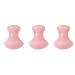 Uonlytech 3 Pcs Scraping Massage Tools Mushroom Massage Stone Manual Massager Hot Stones for Massage Massager Remove Wrinkles Massager Face Scraping Tool Mushroom Head Hair